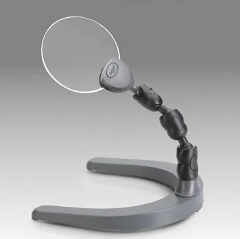 Lupa Lupa bez objímky s kloubovým ohebným stojánkem - LCH AL90U - D 136A