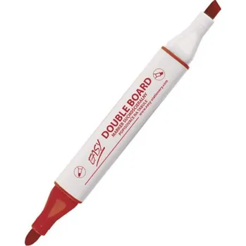 Easy Popisovač DOUBLE BOARD, červený