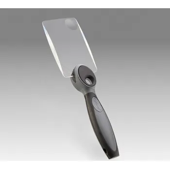 Lupa Lupa bez objímky s pogumovanou rukojetí s čočkou - LCH RL85 - D 117