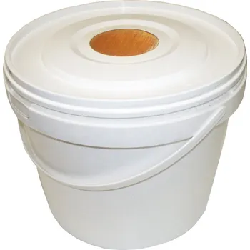 Krmítko kbelík obj. 5 litrů - plast