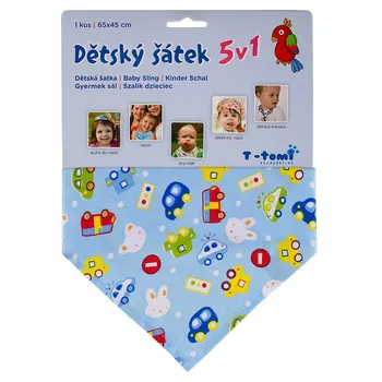 Bryndák T-TOMI Dětský šátek 5v1