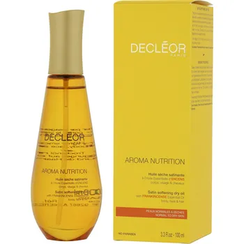 Pleťový olej Decléor Aroma Nutrition Satin Softening suchý olej na tělo, obličej a vlasy 100 ml