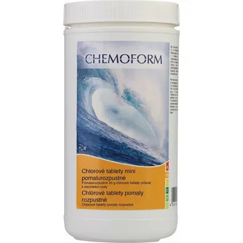 Bazénová chemie Chlórové tablety pomalurozpustné 20 g - mini 1kg