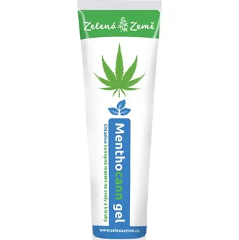 Bylinná léčivá mast Zelená Země Menthocann 100 ml