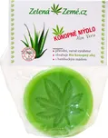 Zelená Země Aloe Vera konopné mýdlo 80 g