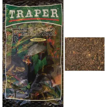 Návnadová surovina Traper Secret Feeder černý 1 kg