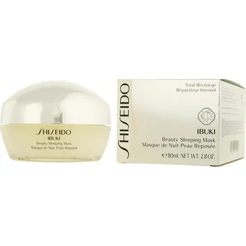 Pleťová maska Shiseido Ibuki Beauty Sleeping Mask zjemňující a rozjasňující pleťová maska 80 ml