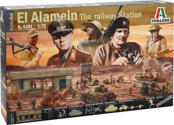 Plastikový model Italeri El Alamein - The Railway Station 1:72