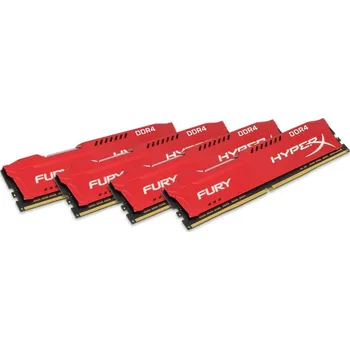 Operační paměť Kingston HyperX Fury 32 GB (4x 8 GB) DDR4 2933 MHz (HX429C17FR2K4/32)