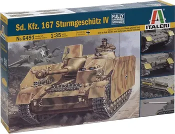 Plastikový model Italeri Sd. Kfz. 167 Sturmgeschütz IV 1:35