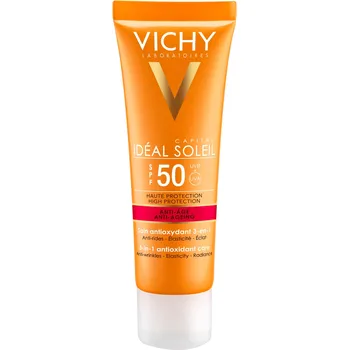 Přípravek na opalování Vichy Ideál Soleil Anti-Age SPF 50+ 50 ml