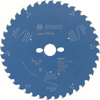 Pilový kotouč Bosch Expert for Wood 250 x 30 x 2,4 mm 40 zubů