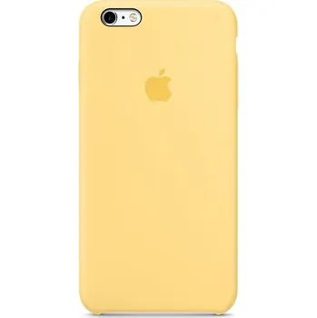 Pouzdro na mobilní telefon Apple Silicone Case pro iPhone 6/6S žluté