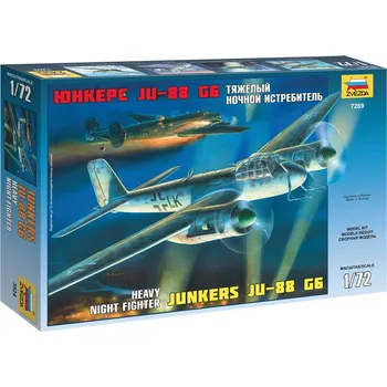 Plastikový model Zvezda Junkers JU-88 G6 1:72