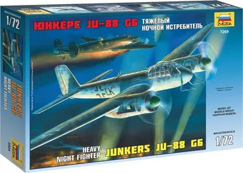 Plastikový model Zvezda Junkers JU-88 G6 1:72