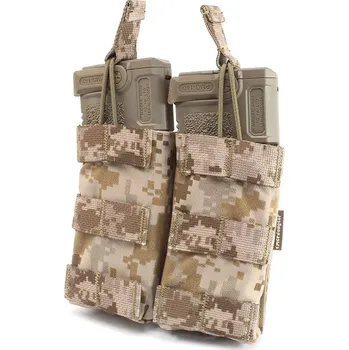 Airsoft EmersonGear Dvojitá otevřená sumka pro zásobníky M4 - AOR1