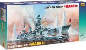 Plastikový model Zvezda Battleship Marat 1:350