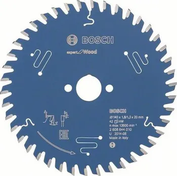 Pilový kotouč Bosch Expert for Wood 140 x 20 x 1,8 mm 42 zubů