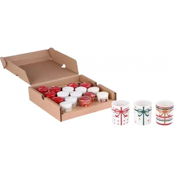 Svíčka Recenze Yankee Candle votivní svíčka 16 kusů + svícen 3 kusy