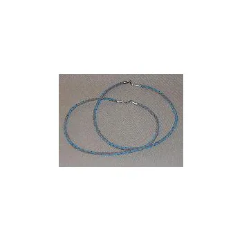 Náhrdelník Kožený náhrdelník 2mm / 45cm černý