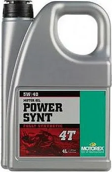 Motorový olej Motorex Power Synt 4T 5W-40