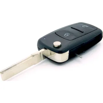 Autoklíč klíč Škoda Seat vw 2 tlačítka - pro novější vozy od roku 2007