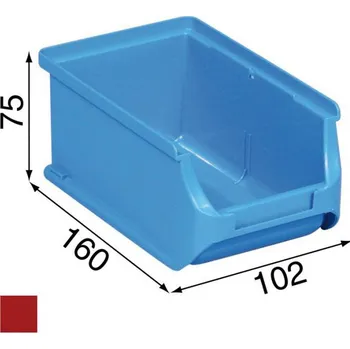 Allit Plus 2 102 x 160 x 75 mm, červené