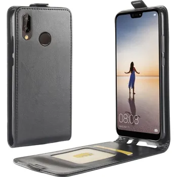 Pouzdro na mobilní telefon Pouzdro TVC FlipCase pro Huawei P20 Lite Barva: Černá