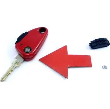 Autoklíč TLAČÍTKO + MIKROSPÍNAČ PRO KLÍČ ALFA ROMEO 156