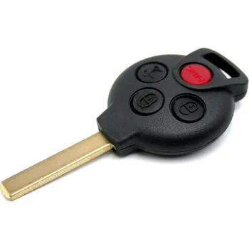 Autoklíč klíč Smart 4 tlačítka 433mhz s dálkovým ovládáním