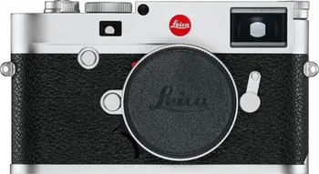 Kompakt s výměnným objektivem Leica M10 tělo, stříbrný