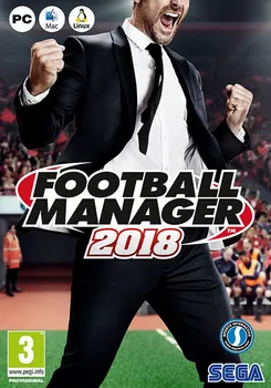 Počítačová hra Football Manager 2018 Limitovaná Edice PC krabicová verze
