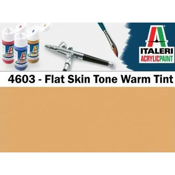 Modelářská barva Italeri barva akryl 4603AP - Flat Skin Tone Warm Tint 20ml VÝPRODEJ