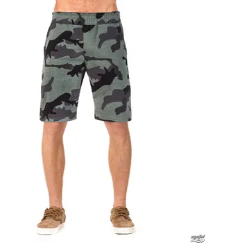 Pánské kraťasy kraťasy pánské HORSEFEATHERS - FINN - Olive Camo