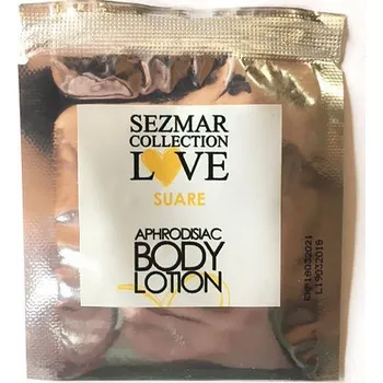 Tělové mléko Sezmar Love Přírodní tělové mléko s afrodiziaky suare 5 ml