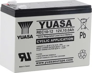 Záložní baterie Yuasa REC10-12 (12V/10Ah)