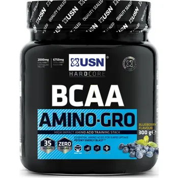 Aminokyselina USN BCAA Amino-Gro 300 g