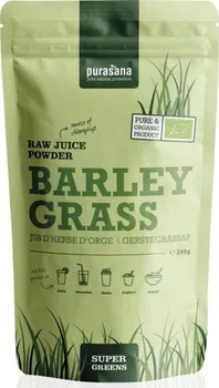 Superpotravina Purasana Barley Grass Raw Juice Powder BIO 200 g