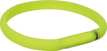 Obojek pro psa Trixie USB svítící obojek plochý 50 cm/17 mm zelený