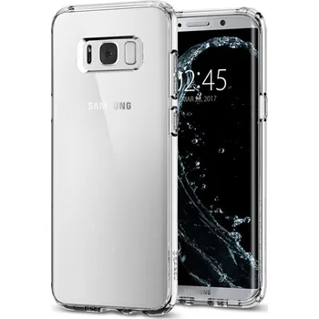 Pouzdro na mobilní telefon Spigen Ultra Hybrid Samsung Galaxy S8 Plus Crystal Clear 
