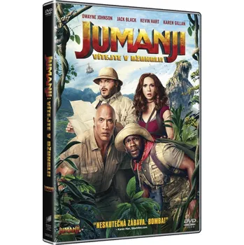 DVD film Jumanji: Vítejte v džungli (2017)
