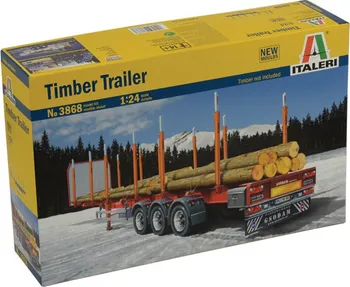 Plastikový model Italeri Timber Trailer 1:24