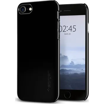 Pouzdro na mobilní telefon Spigen Thin Fit pro iPhone 8 Jet Black