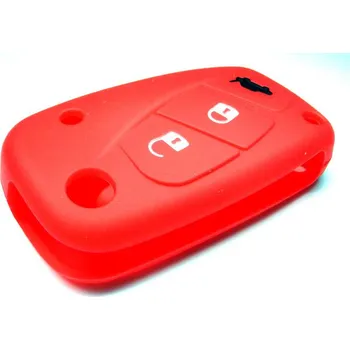 Autoklíč Silikonový obal na klíč Fiat 8385