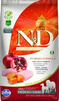 Krmivo pro psa N&D Grain Free Pumpkin Dog Adult Medium/Maxi Chicken/Pomegranate
