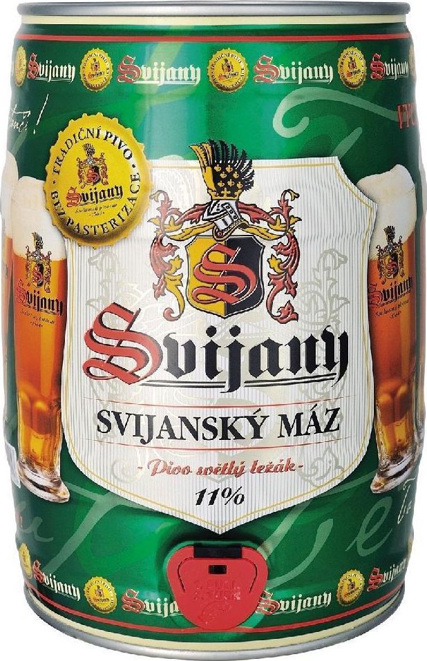 Svijanský Máz plech 5l soudek
