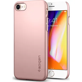 Pouzdro na mobilní telefon Spigen Thin Fit pro iPhone 8 Rose Gold