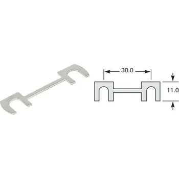 Autopojistky Pojistka plíšková 60A - 11 x 30