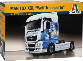 Plastikový model Italeri MAN TGX XXL “Wolf Transporte” 1:24