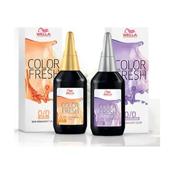 Barva na vlasy Wella Professionals Color Fresh 75 ml semi-permanentní barva 7/44